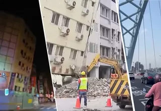 Taiwán: Se registraron más de 200 sismos tras terremoto del 3 de abril