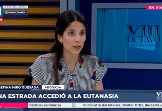 Josefina Miró Quesada: Ana Estrada luchó para que el Estado reconozca que la muerte digna es un derecho